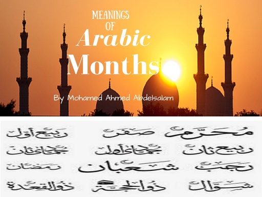 Meanings of Arabic Months
